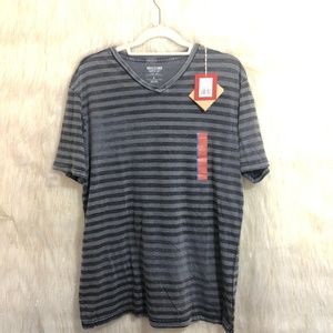 Mossimo Faded Striped T shirt - Size L  NWT